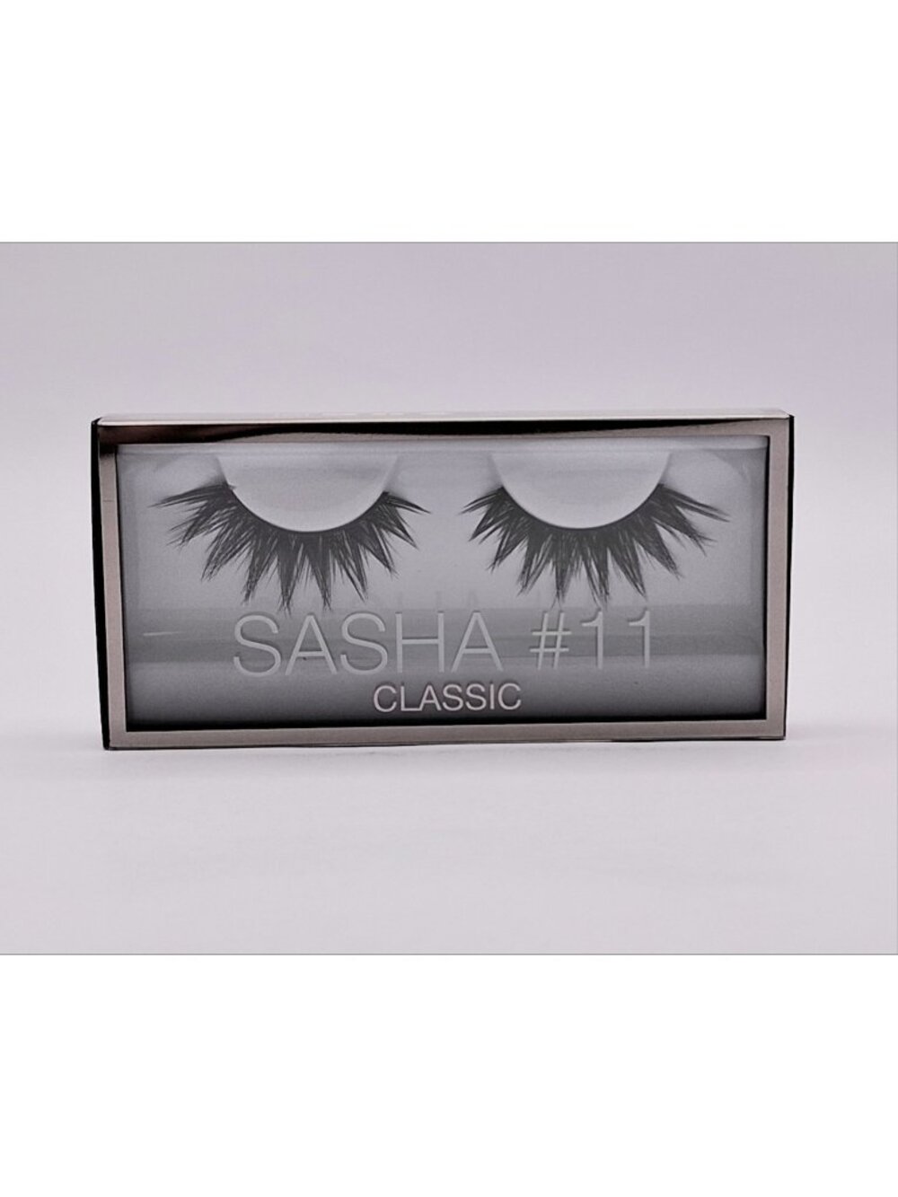 Huda Beauty Sasha #11 Classic False Eyelashes Double Stacked New